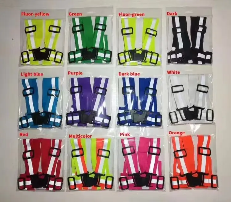 SAFETY REFLECTIVE BELT MULTI COLORS