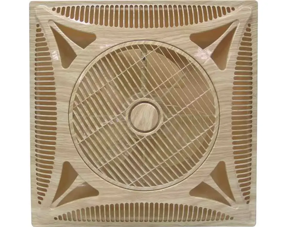Ventilateur de plafond lumière Café + Lampe