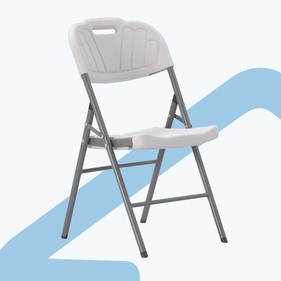 iron folding chair