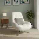 Pull point swivel chair