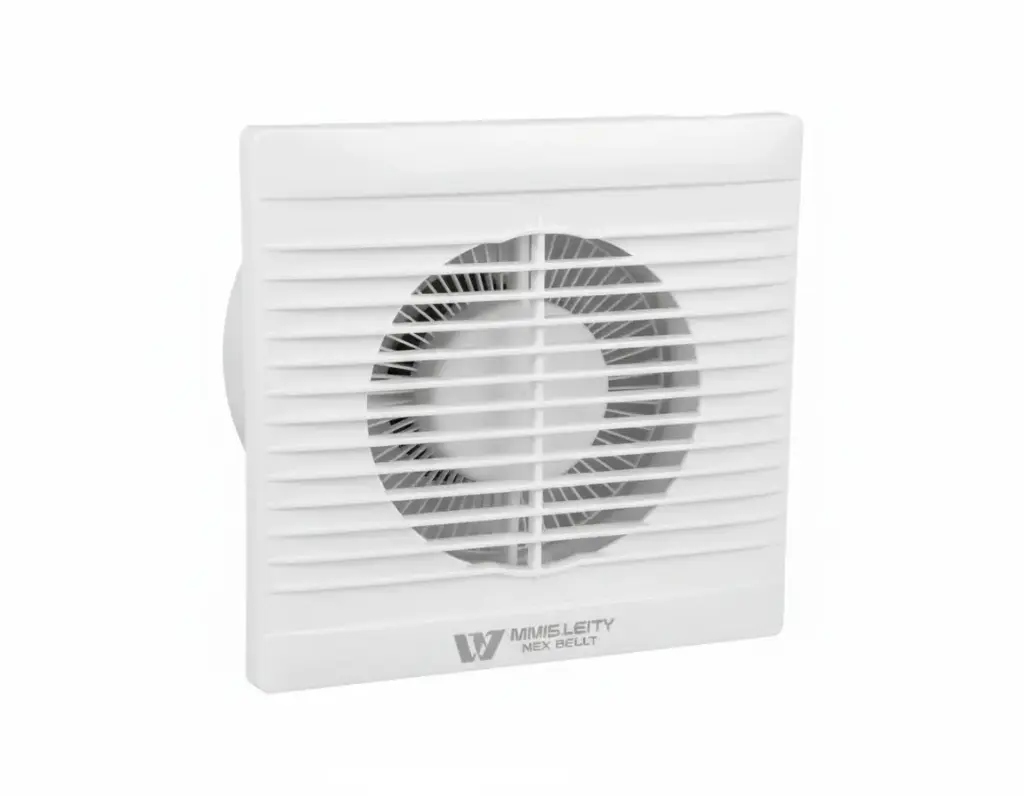 8'' SQUAREEXAUSHT FAN WHITE COWL WITH GRILL