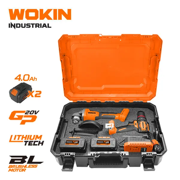 20V LI-ION BRUSHLESS CORDLESS 2-PC. COMBO KIT (INDUSTRIAL)