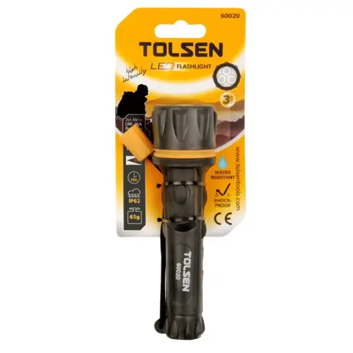[60020] Tolsen LED FLASH LIGHT - 40X148MM