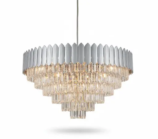 [BSC-LAMP] BIG SILVER CRYSTAL LAMP