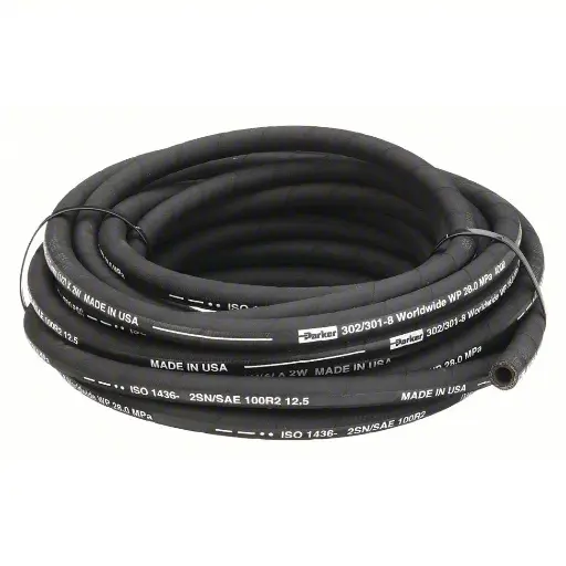 Tuyau hydraulique Parker 1/2′′ x 50ft