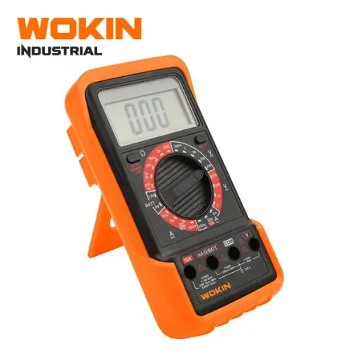 [551001] "DIGITAL MULTIMETER (INDUSTRIAL)"IEC-61010 CAT III 300W 3 1/2 digits LCD,Max.reading 1999 ·Large LCD display