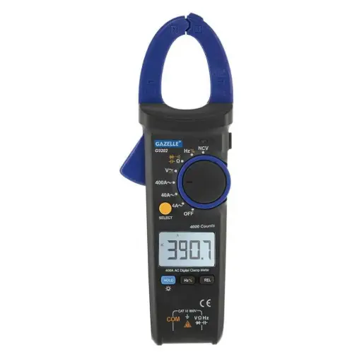 [G9202] 400A DIGITAL CLAMP METER Brand: GAZELLE Model No: G9202