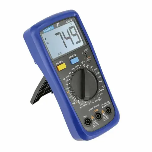 [G9102] DIGITAL MULTIMETERS 200MV-750VA / 1000VDC Brand: GAZELLE Model No: G9102