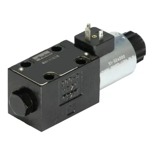 [D1VW020HNJW] DISTRIBUTEUR HYDRAULIQUE MONO PARKER CETOP 3, 4/2 PARALLELE/CROISE, + BOBINE 24V DC