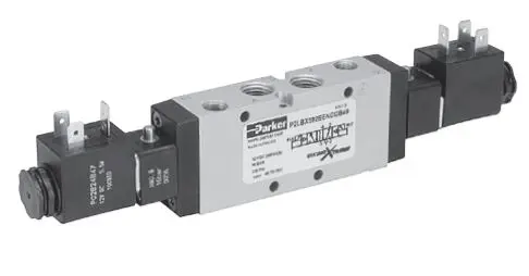 [P2LBX512EENDDB49] Distributeurs 5/2, Alim. interne, température standard EL/EL  G1/4